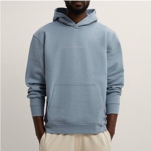 Zara Blue Gray Hoodie